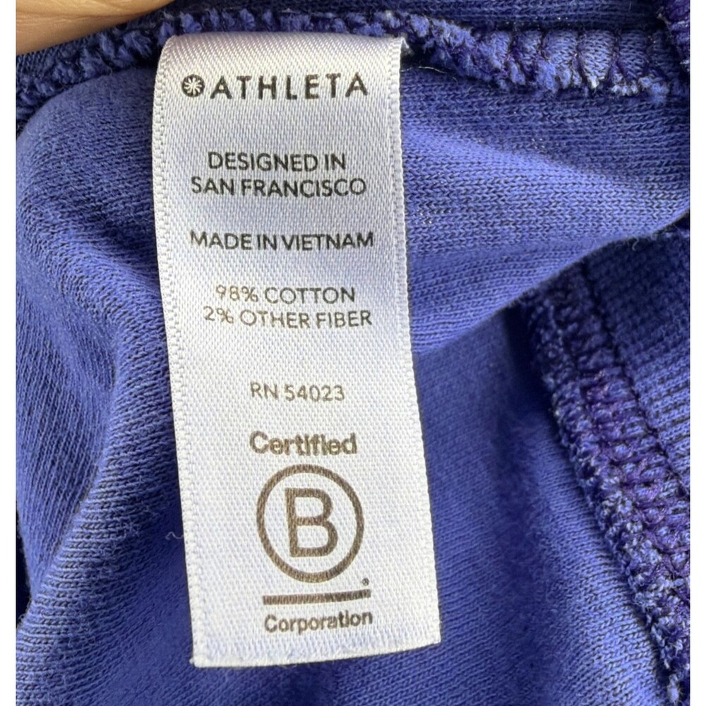 Athleta Sundown Hoodie Poseidon Blue XS - Picture 6 of 6